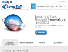 Tablet Screenshot of longtailproducts.com